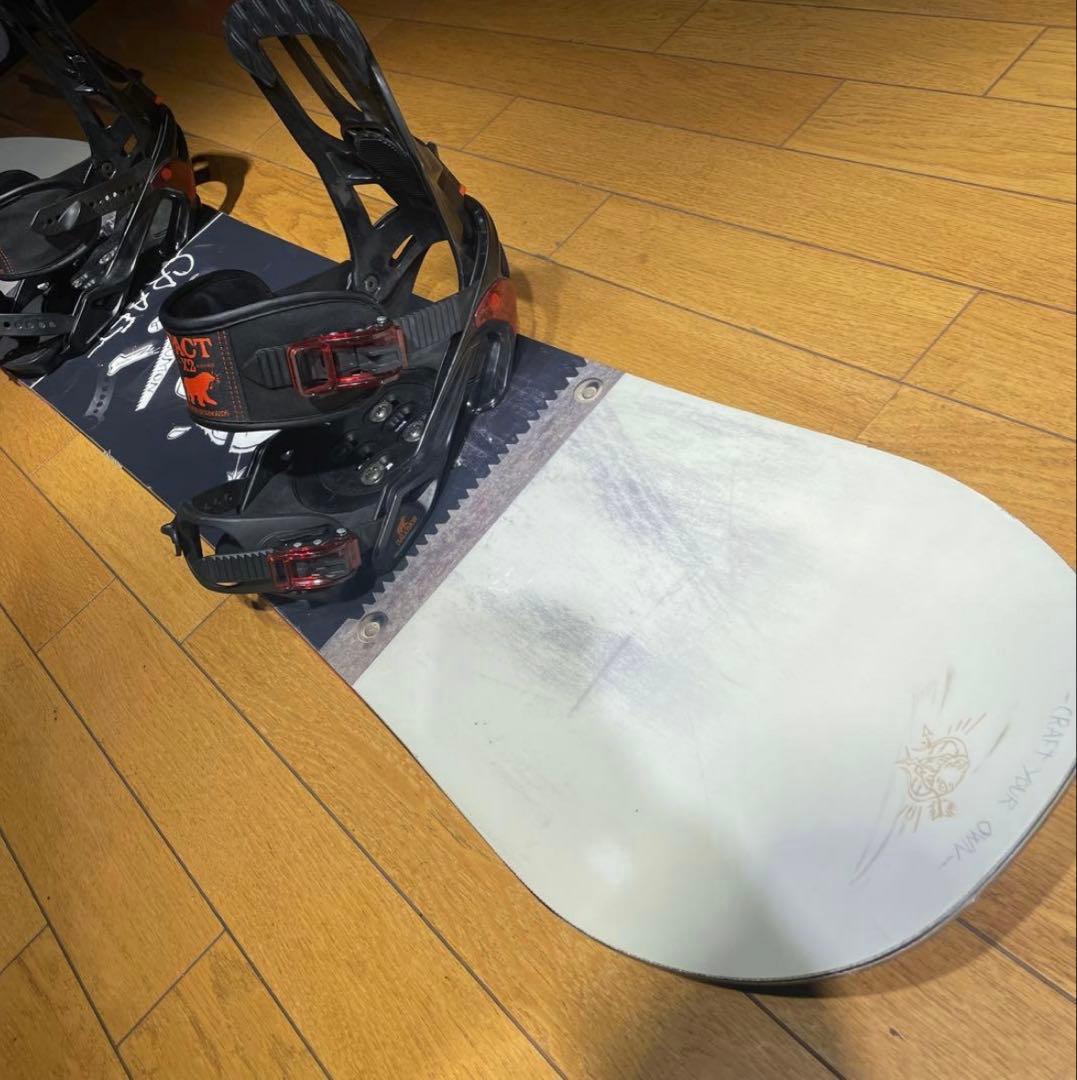 Salomon CRAFT 146cm 2点セット　スカルデザイン