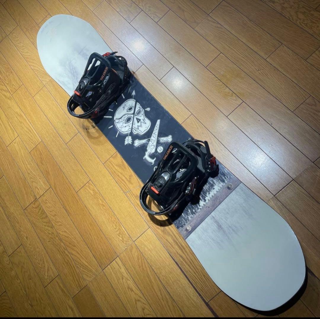 Salomon CRAFT 146cm 2点セット　スカルデザイン