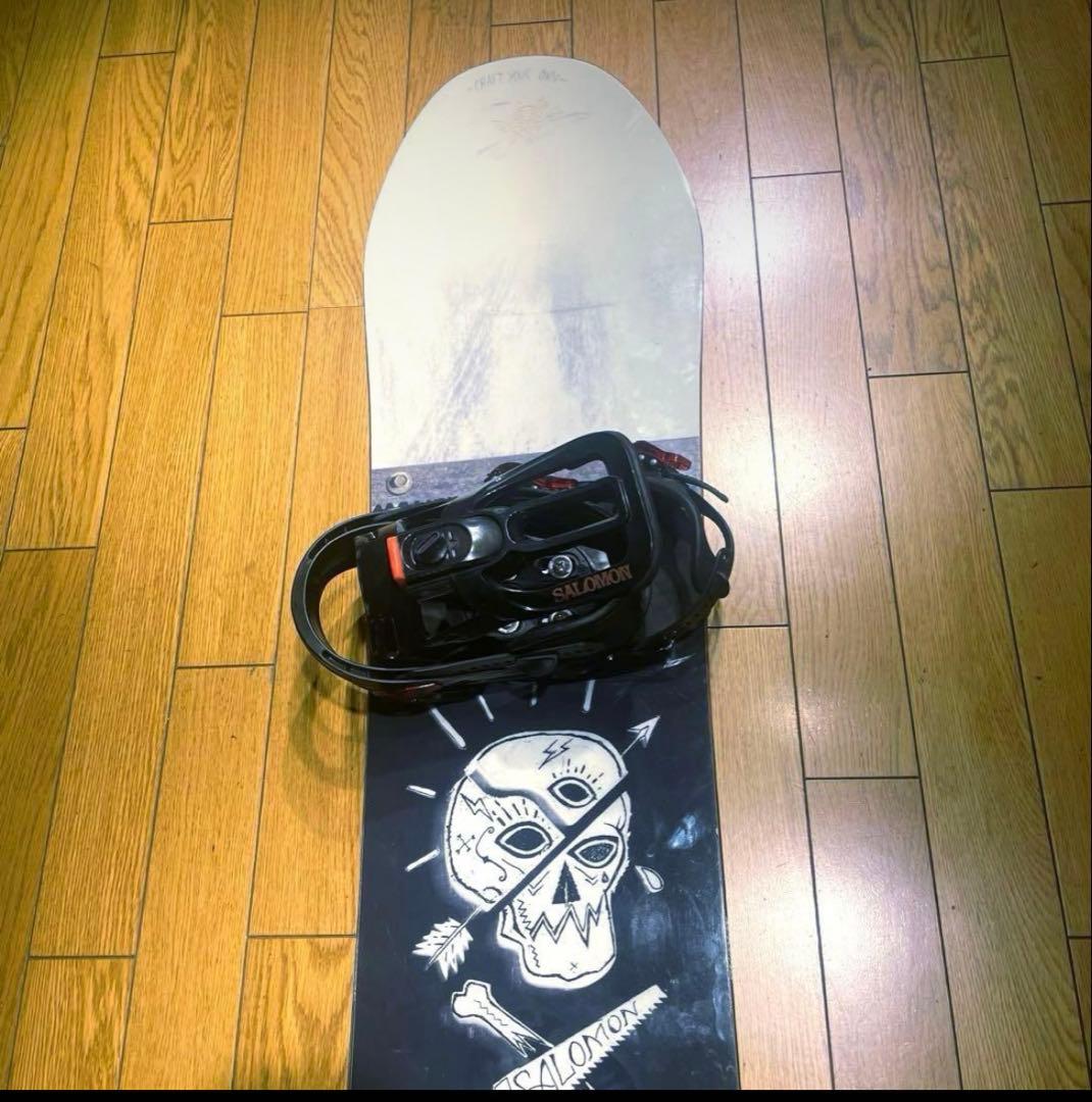 Salomon CRAFT 146cm 2点セット　スカルデザイン