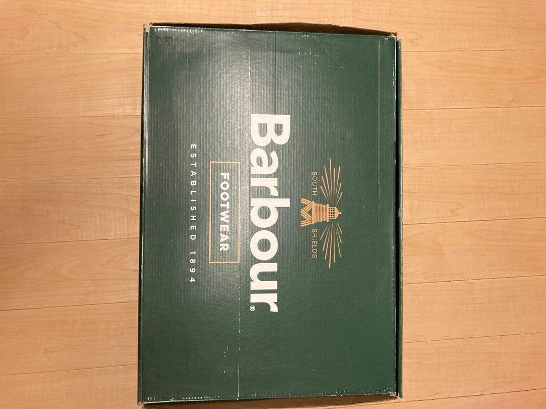 Barbour レインブーツ UK9 バブアー