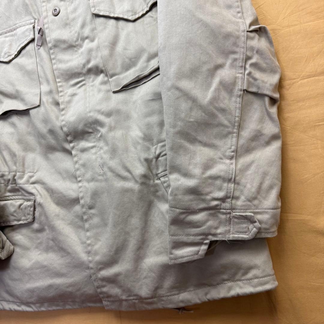 美品　ALPHA m65 ベージュ M-R フィールドジャケット　ライナー付