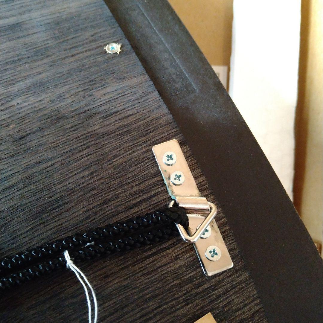 ごまドレNikka／ウォールミラー木製壁掛け