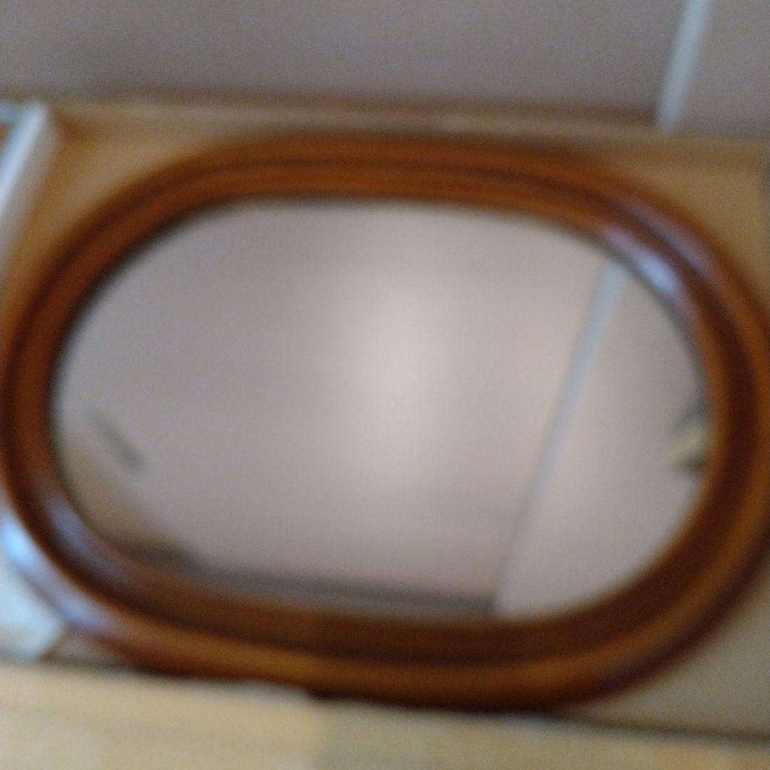 ごまドレNikka／ウォールミラー木製壁掛け