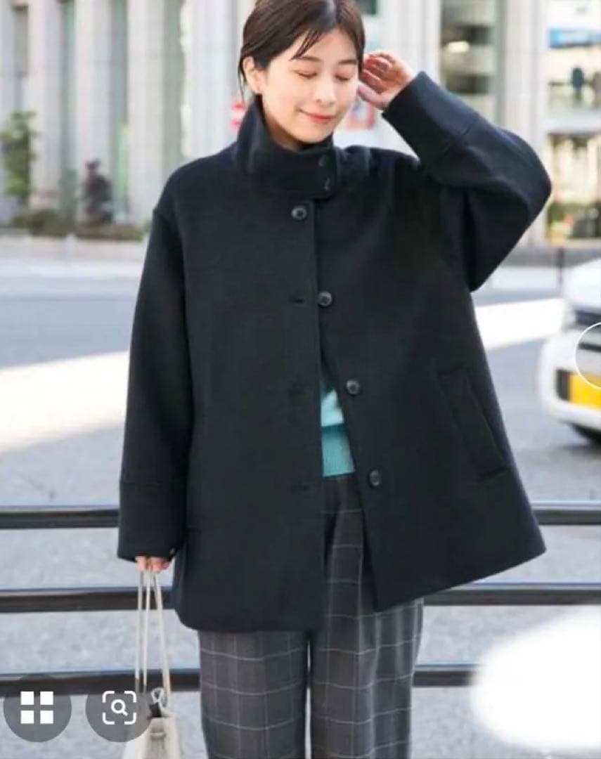 K*）様 URBAN RESEARCH DOORS スタンドカラーショートコート