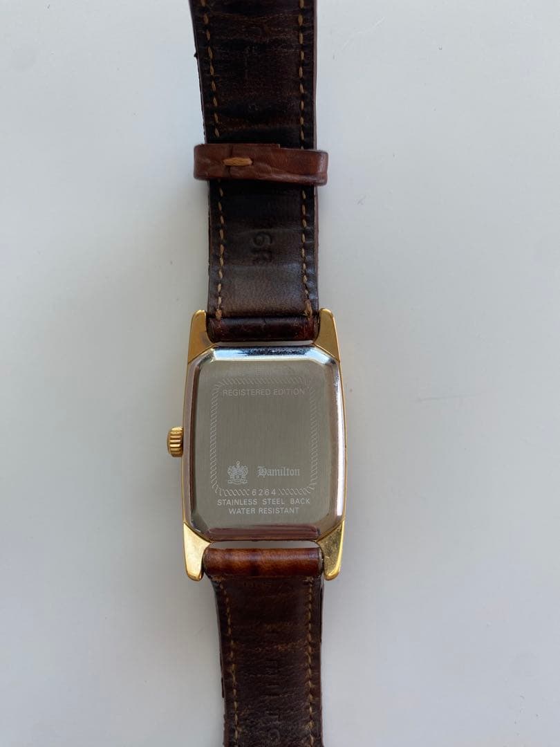 希少　HAMILTON ハミルトン 腕時計 ボルトン スモセコ 6264