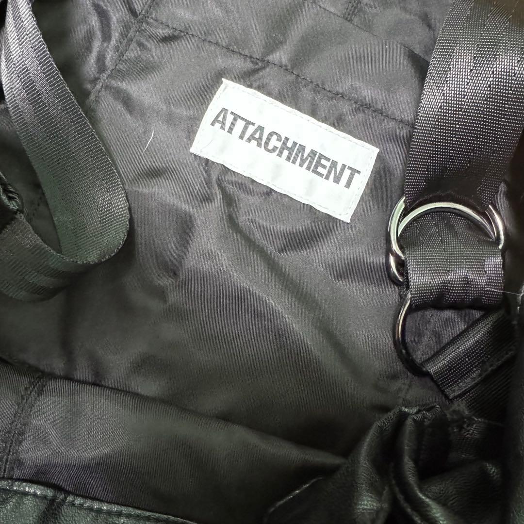 美品/attachment/フェイクレザーバッグ/アタッチメント
