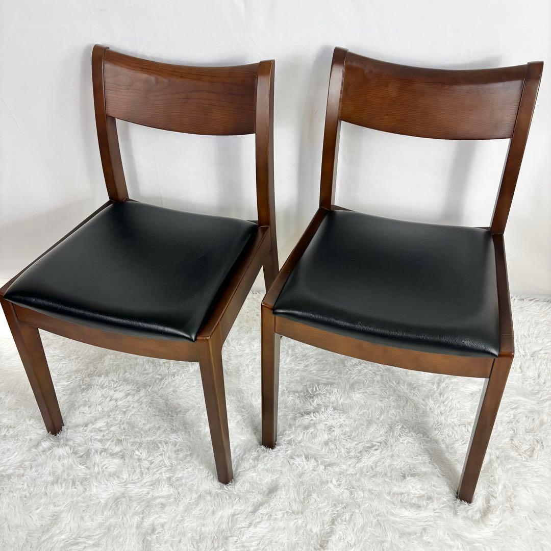 『美品』桜屋工業 CHERRY ダイニングチェア（2脚セット）