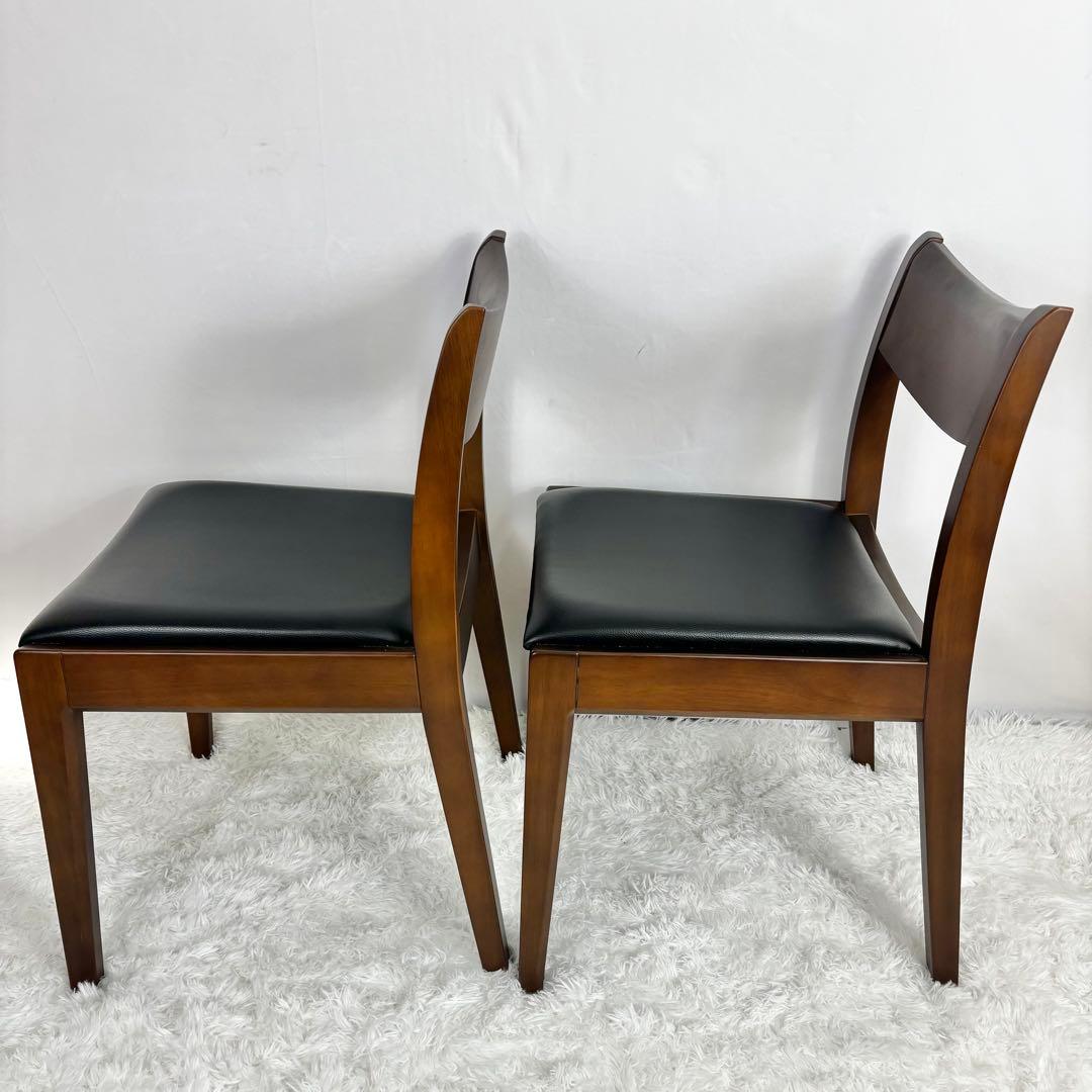 『美品』桜屋工業 CHERRY ダイニングチェア（2脚セット）