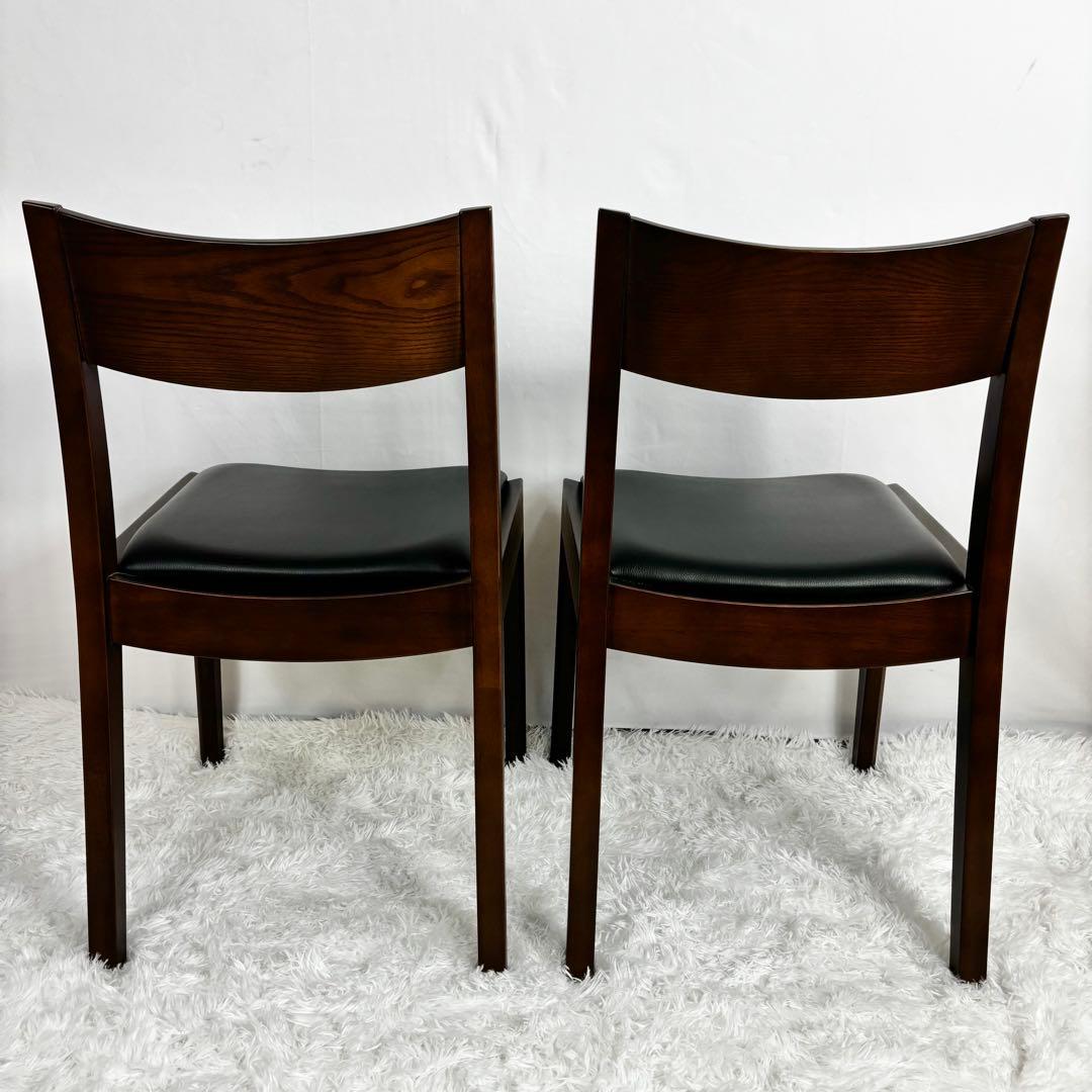 『美品』桜屋工業 CHERRY ダイニングチェア（2脚セット）