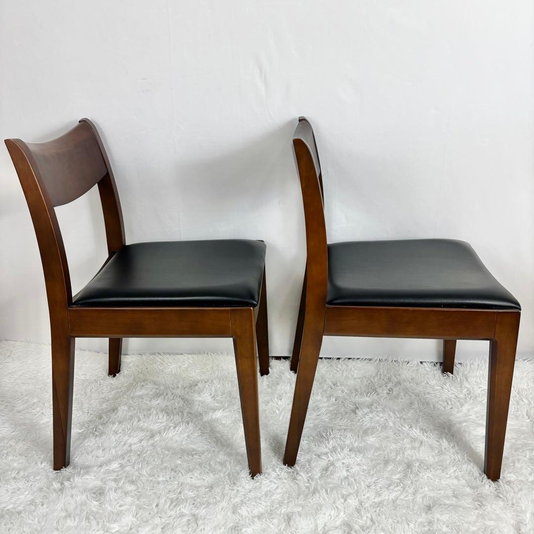 『美品』桜屋工業 CHERRY ダイニングチェア（2脚セット）