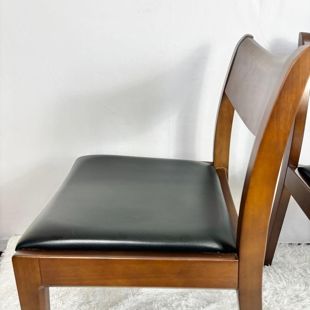 『美品』桜屋工業 CHERRY ダイニングチェア（2脚セット）