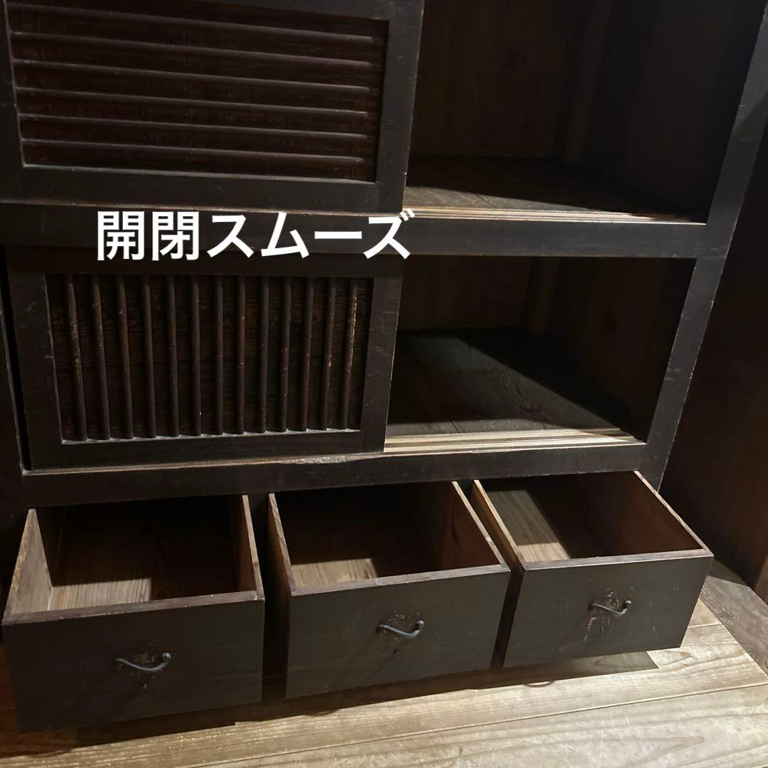 時代もの　引出し　箪笥　飾り棚