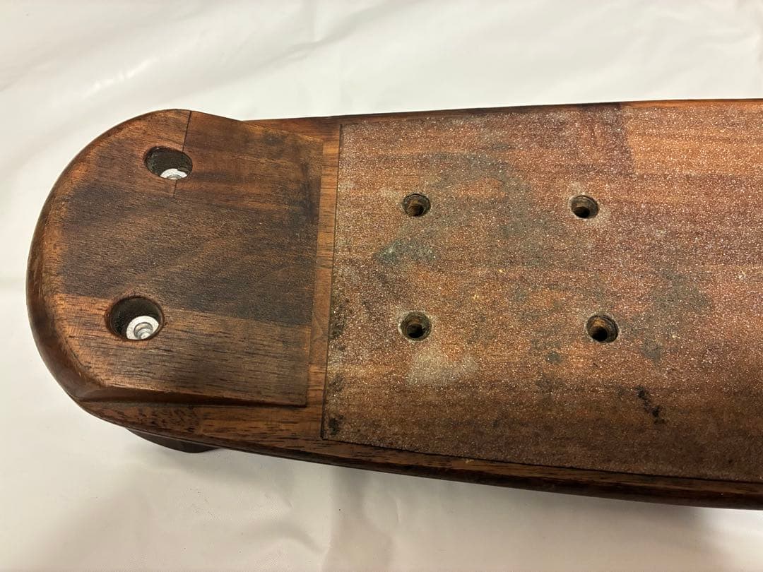 【中古】オリジナル木製スケートボードデッキ 約22インチ