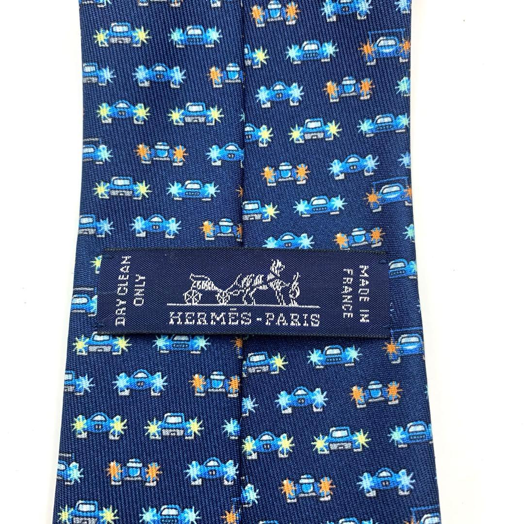 【限定品】HERMES エルメス ネクタイ ルマン24時間 100周年限定