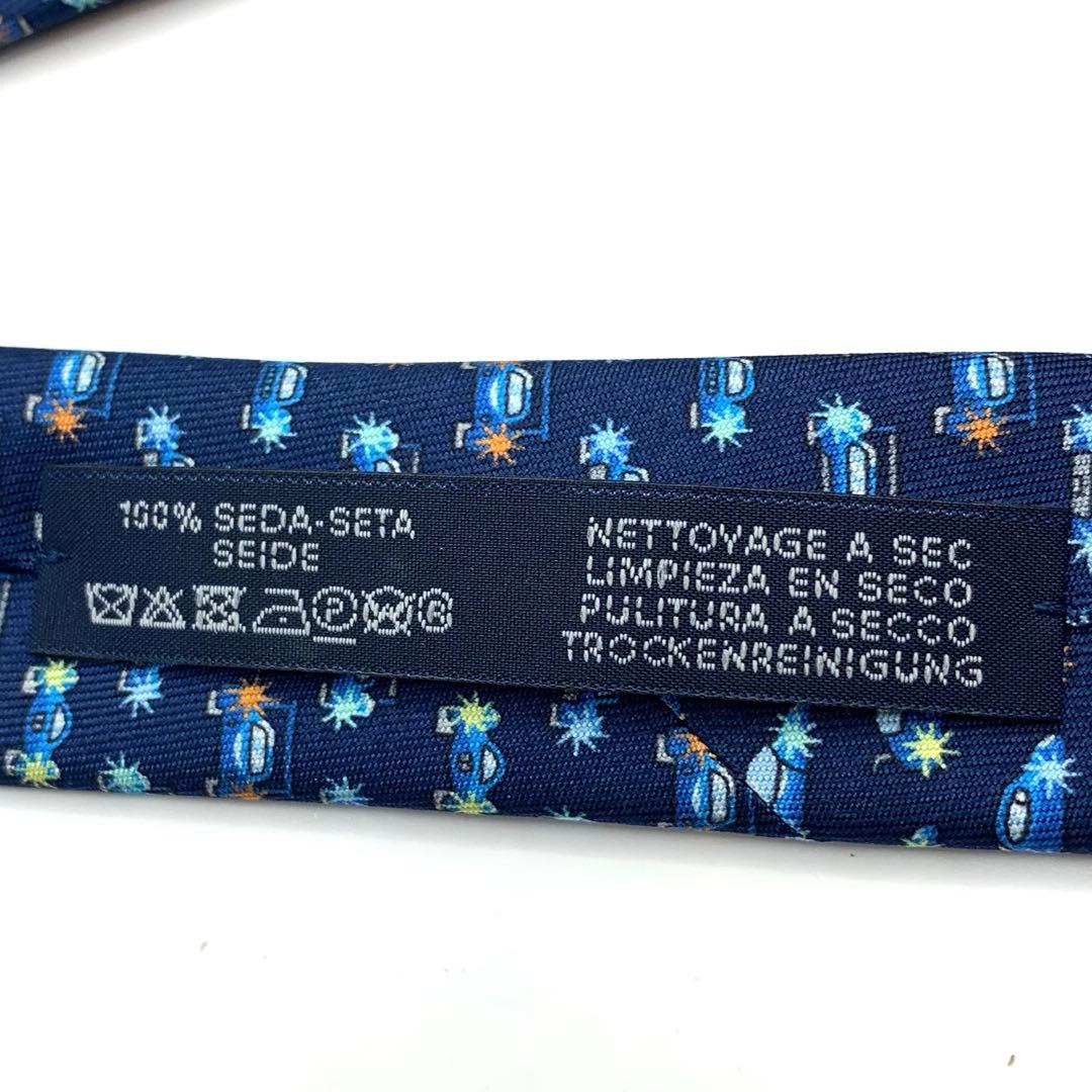 【限定品】HERMES エルメス ネクタイ ルマン24時間 100周年限定