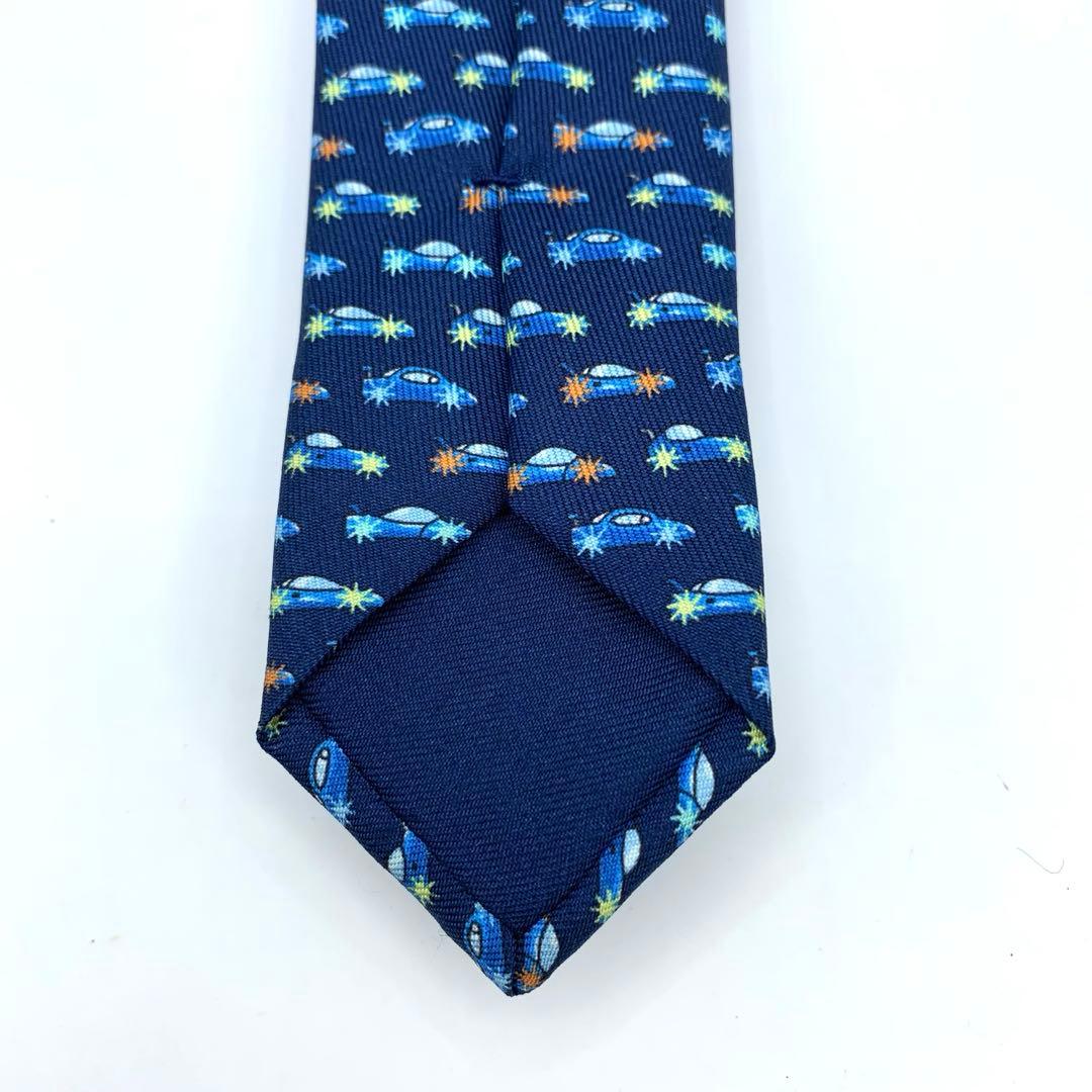 【限定品】HERMES エルメス ネクタイ ルマン24時間 100周年限定