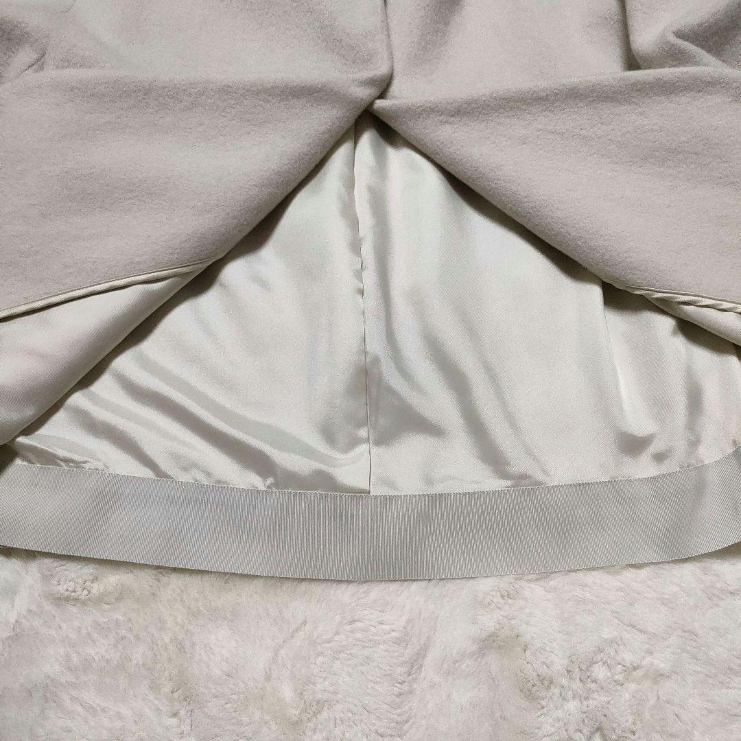 美品 ✨️ yori ヨリ アンゴラ混 ノーカラーコート 定価4.9万