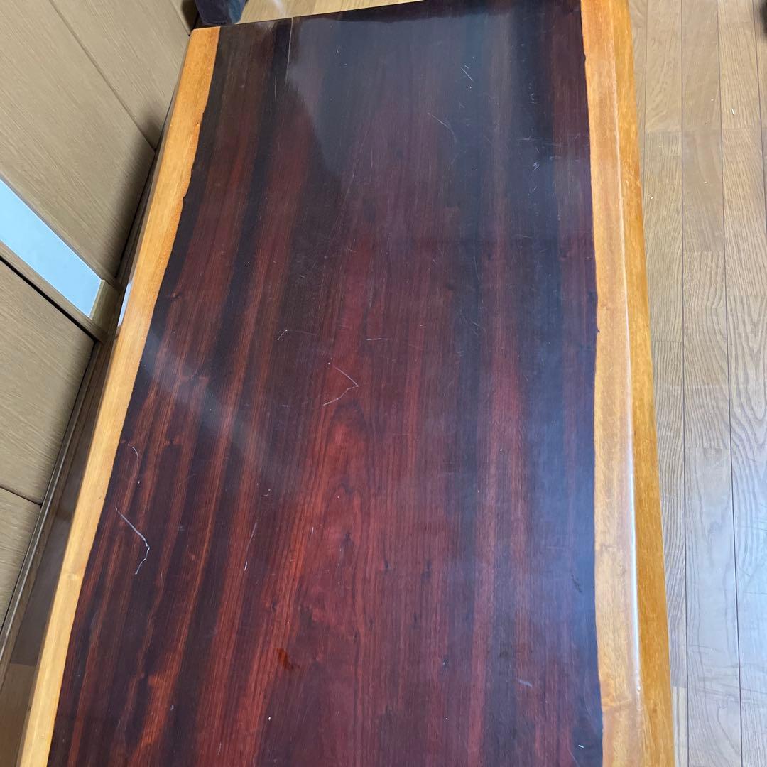 座卓　一枚板　3月中まで出品 数日延長します　最終お値下げ価格です