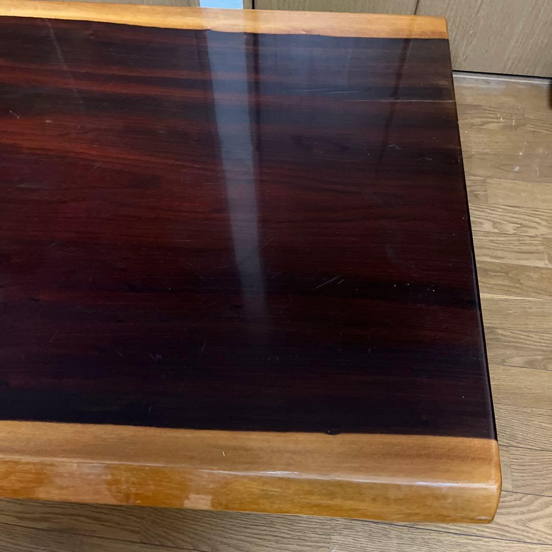座卓　一枚板　3月中まで出品 数日延長します　最終お値下げ価格です