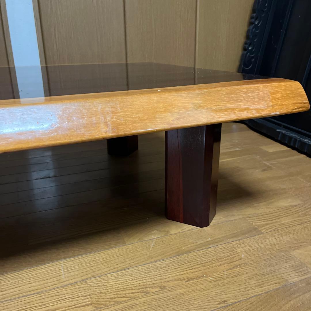 座卓　一枚板　3月中まで出品 数日延長します　最終お値下げ価格です