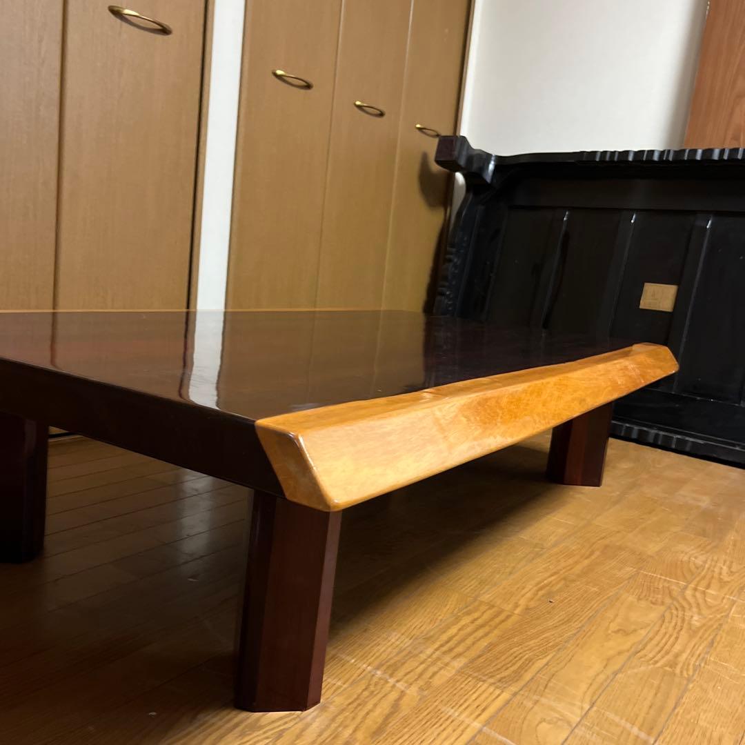 座卓　一枚板　3月中まで出品 数日延長します　最終お値下げ価格です