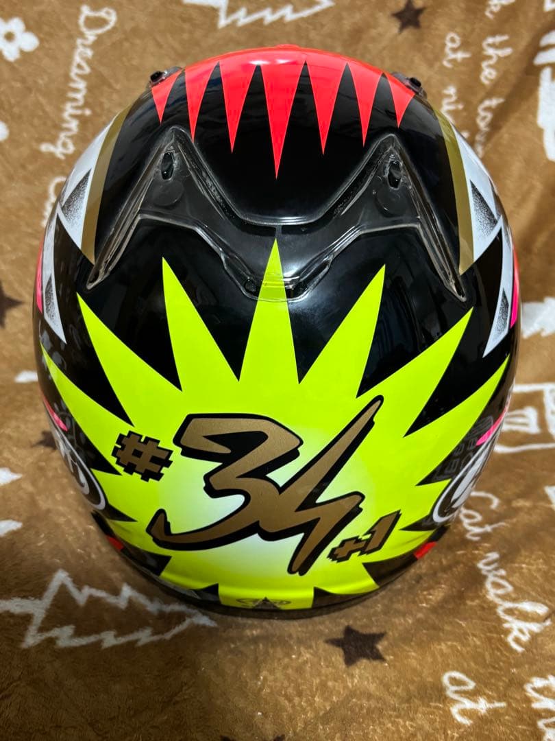 【美品】Arai フルフェイスヘルメット ケビン・シュワンツ スモークシールド
