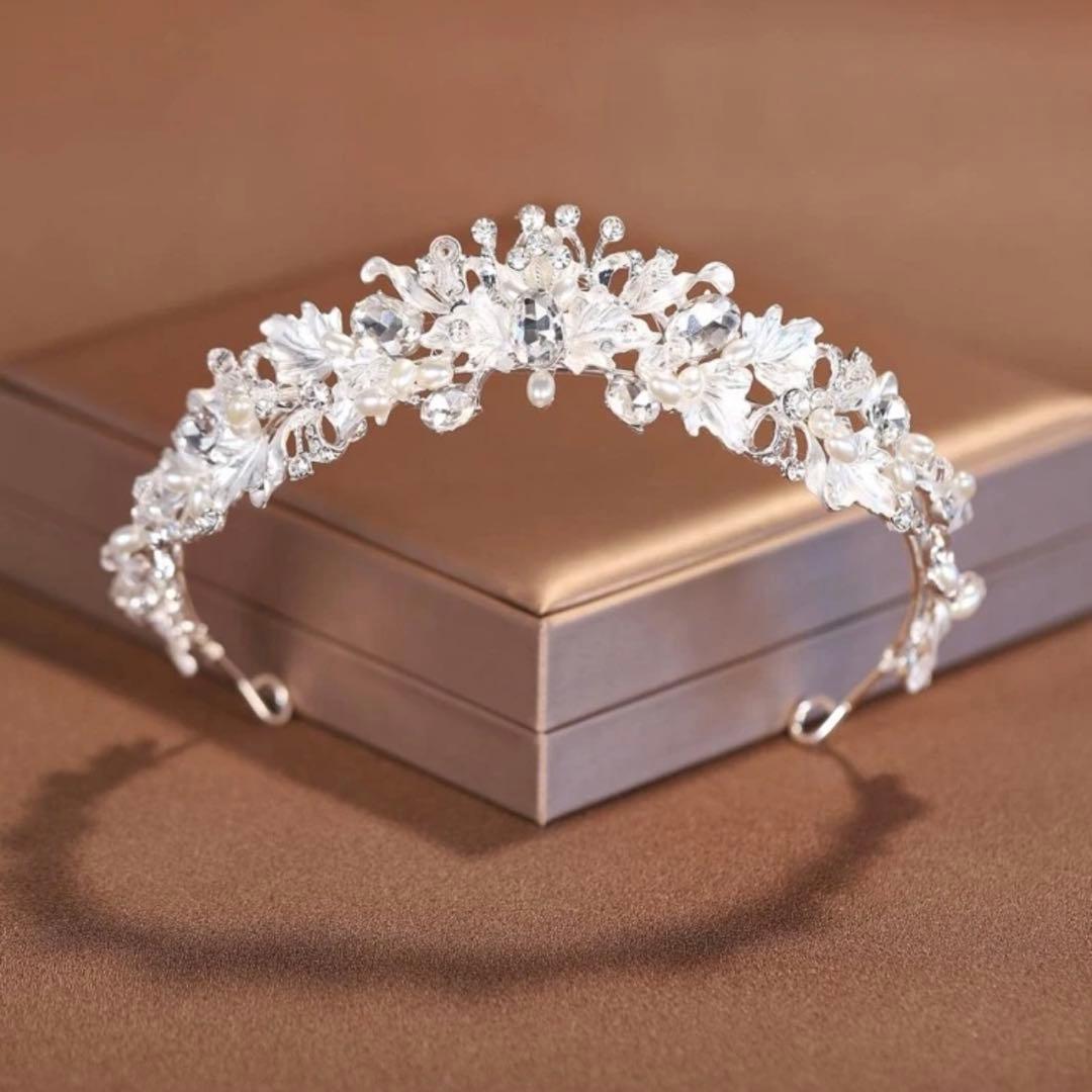 ちーたん　マーメイド　ウェディングドレス　、グローブ　アクセ　4点セット