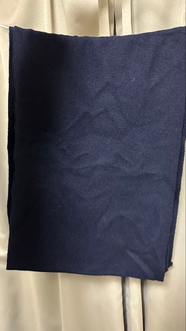 A.P.C. ネイビー マフラー THUN マフラー