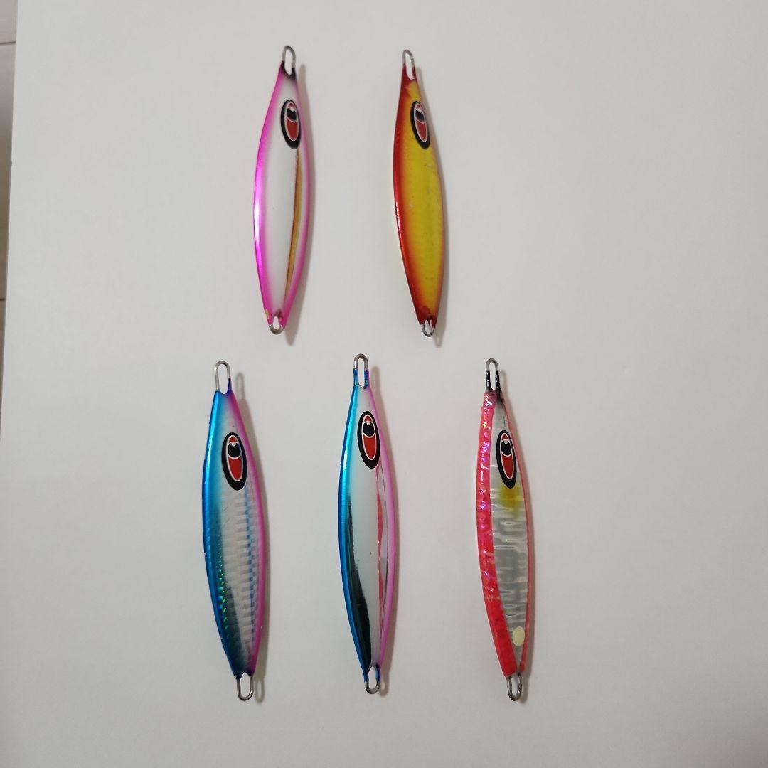 シーフロアコントロール　ガーキ　ジグ5本セット180g