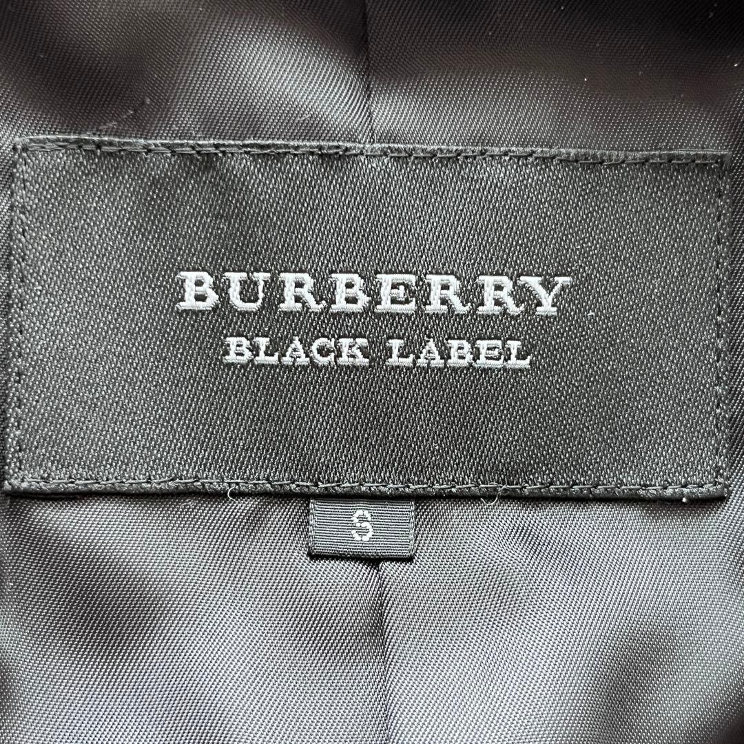 美品✨バーバリーブラックレーベル ピーコート メルトンウール アイボリー