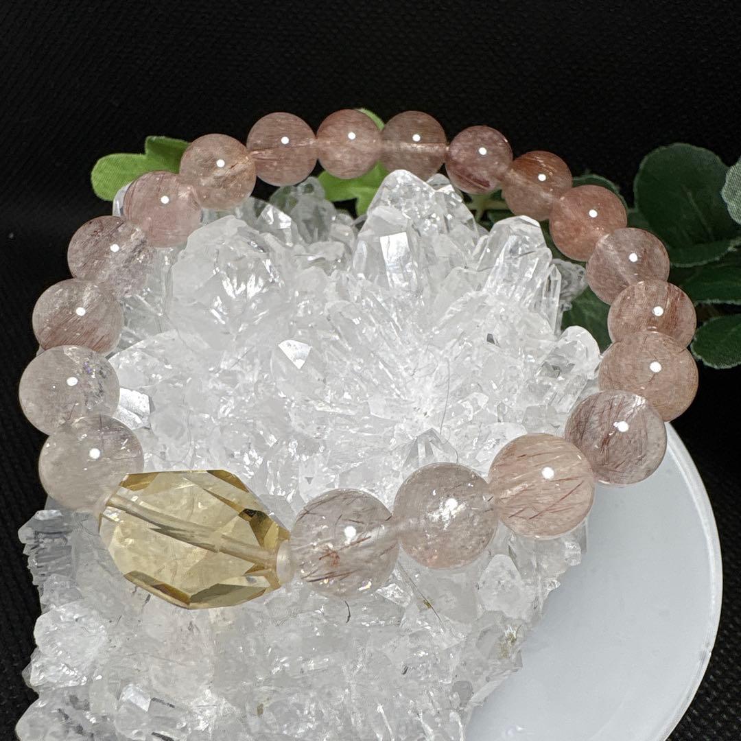 ＊野村早代様お取置き7/13＊シトリン、フリーフォーム　サゲニティックインクォー