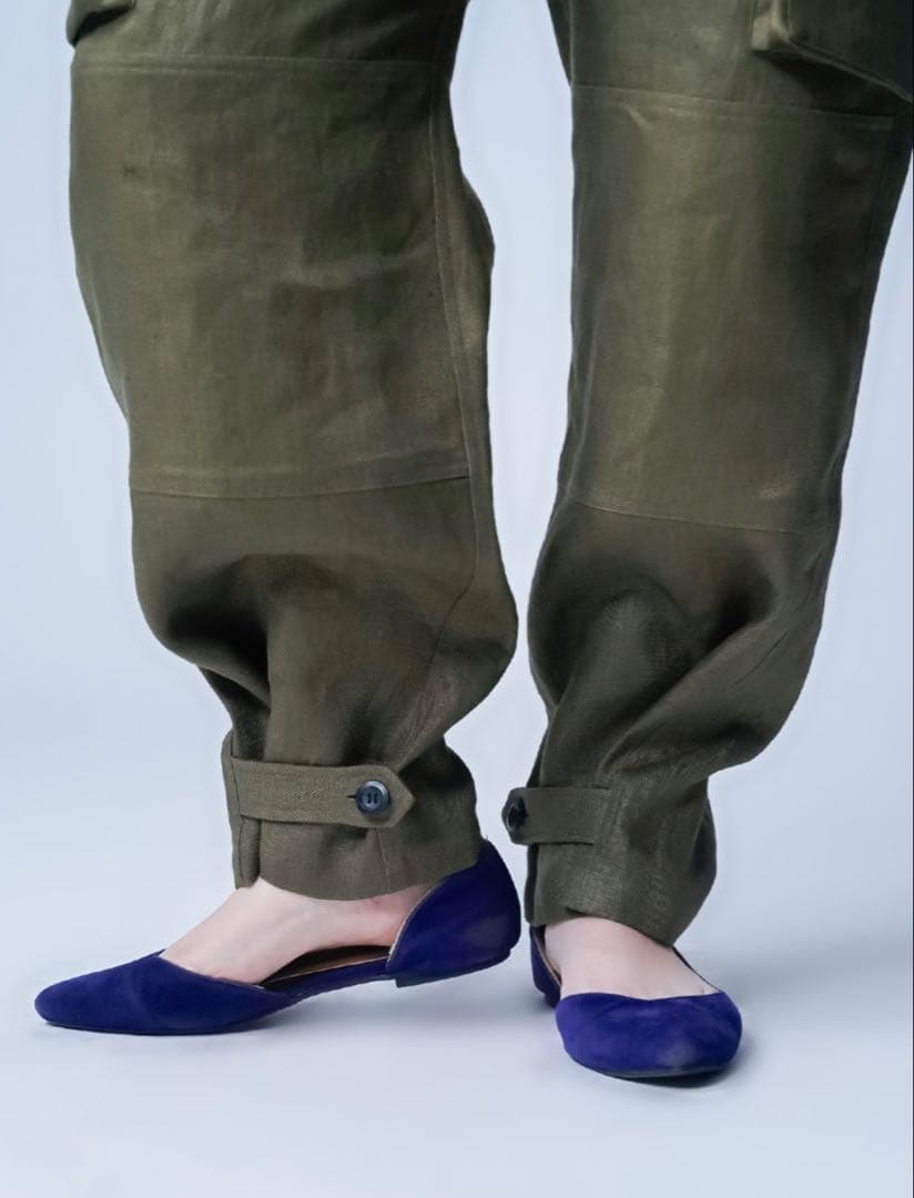 【wafu. 】ヘリンボーンカーゴパンツ