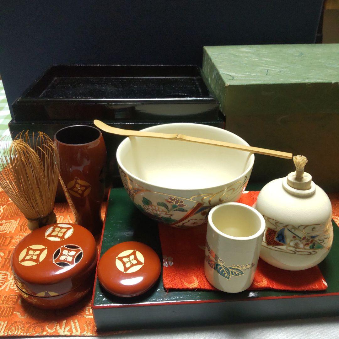 お値下げ。茶道具　茶箱セット