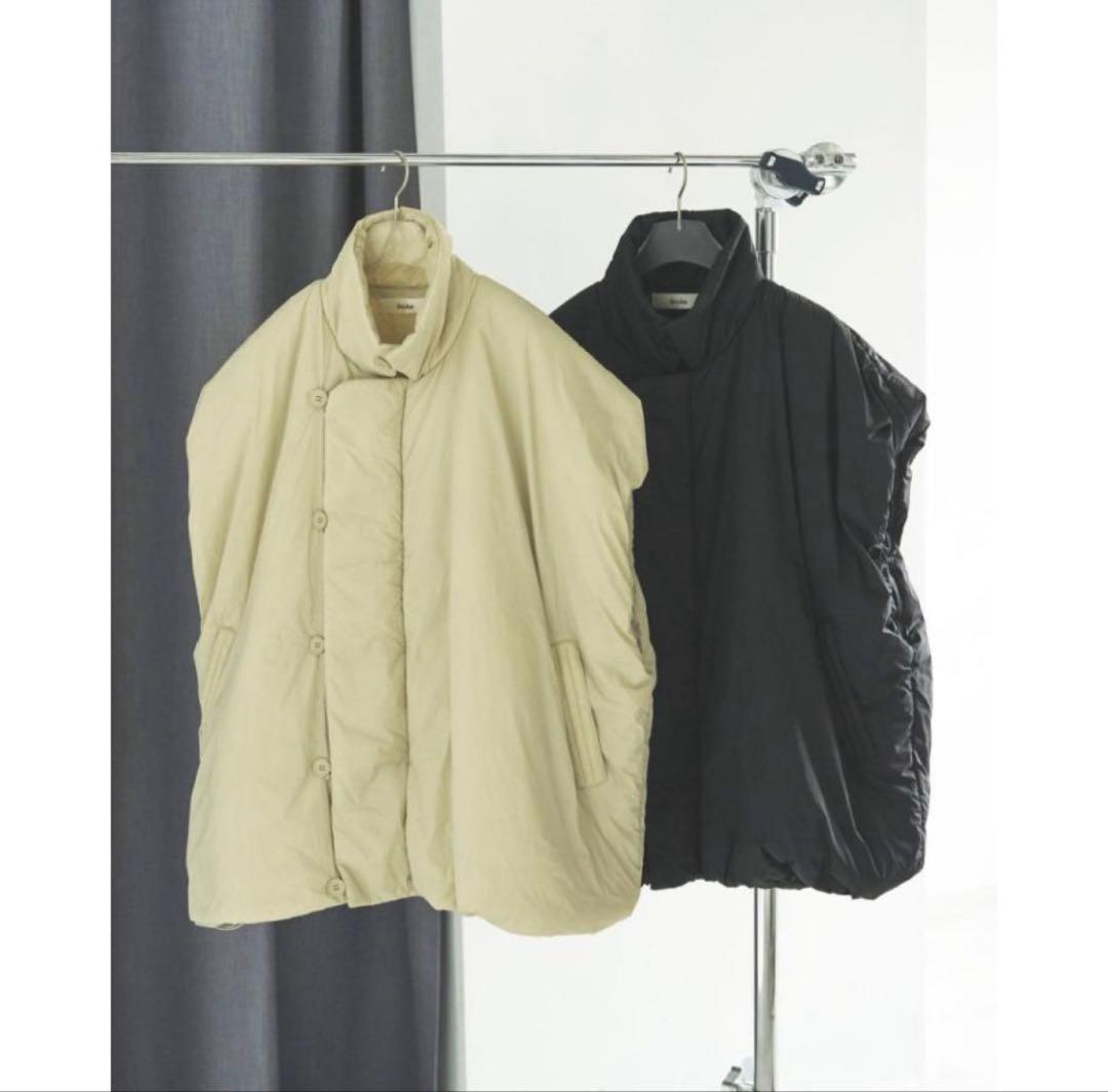 anuke Volume Over Vest ブラック　36 アンヌーク