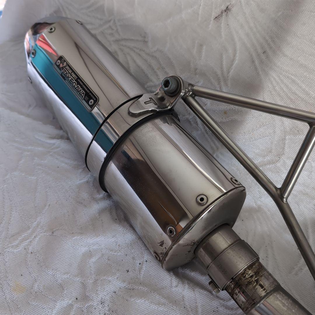 JF45リード125　武川マフラー