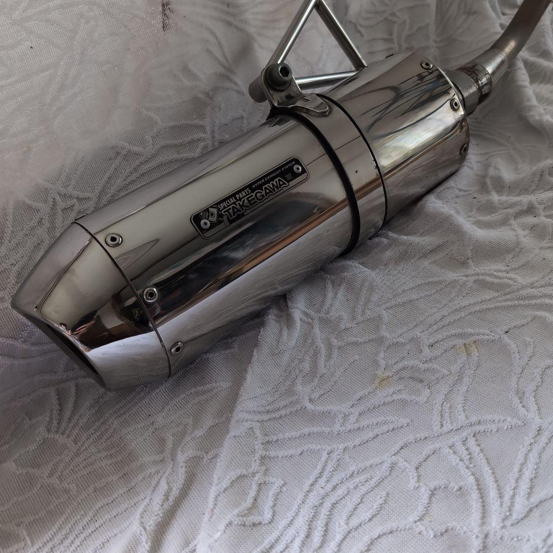 JF45リード125　武川マフラー