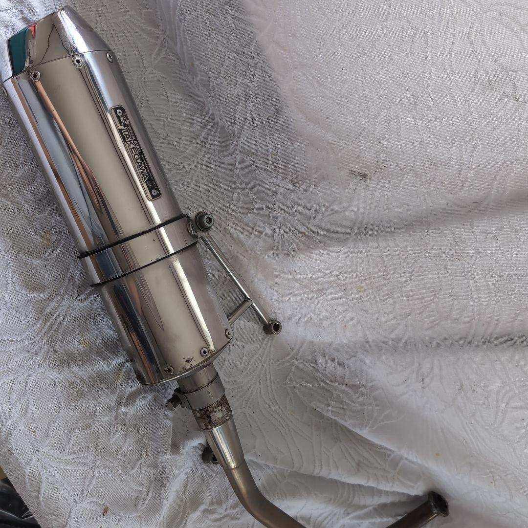 JF45リード125　武川マフラー