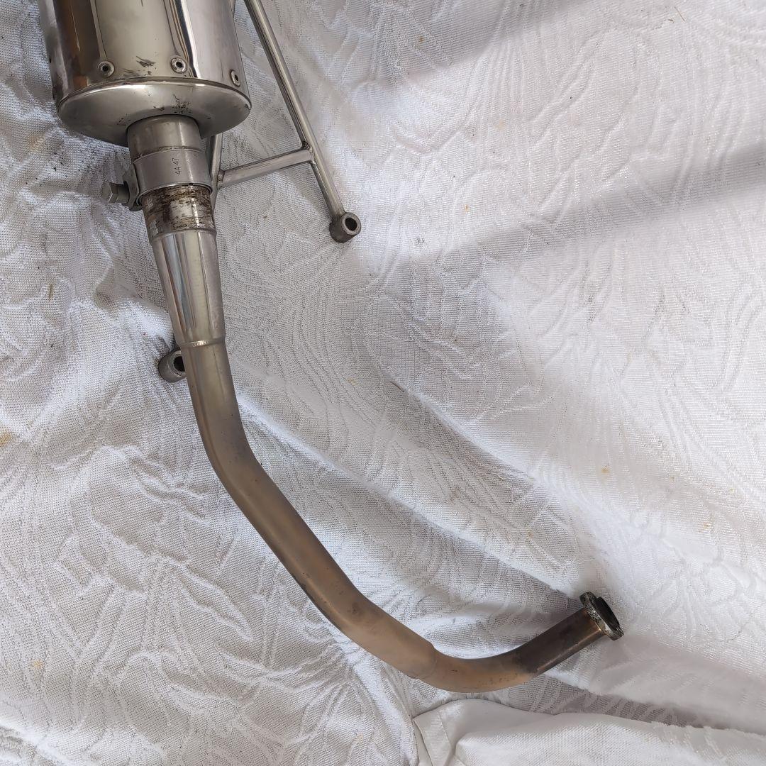 JF45リード125　武川マフラー