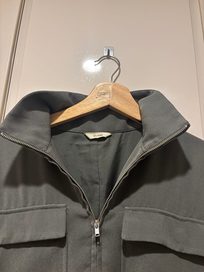 CLANE HALF ZIP MILITARY ONE PIECE クラネ