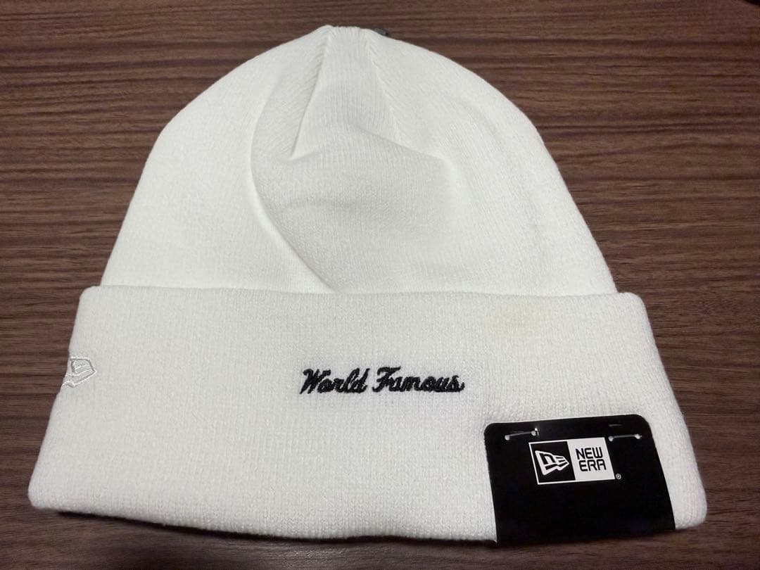 帽子 Supreme X new era box logo beanie white