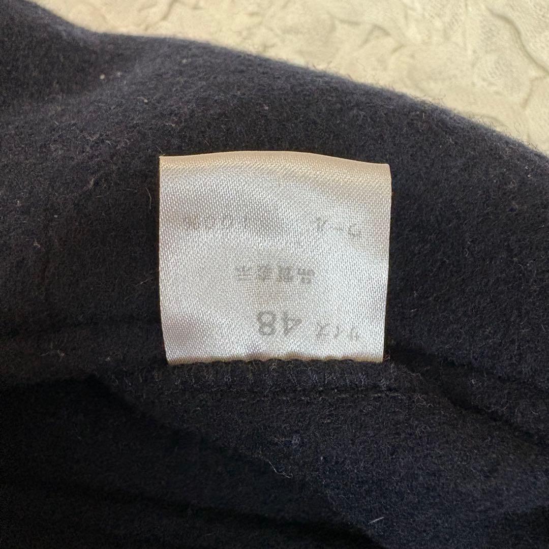 肉厚 NEAT メルトンウールテーパードスラックス 極暖