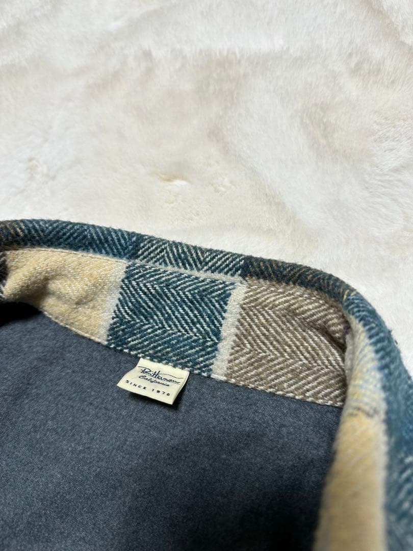 Ron Herman フランネルチェックCPOジャケット シャツ