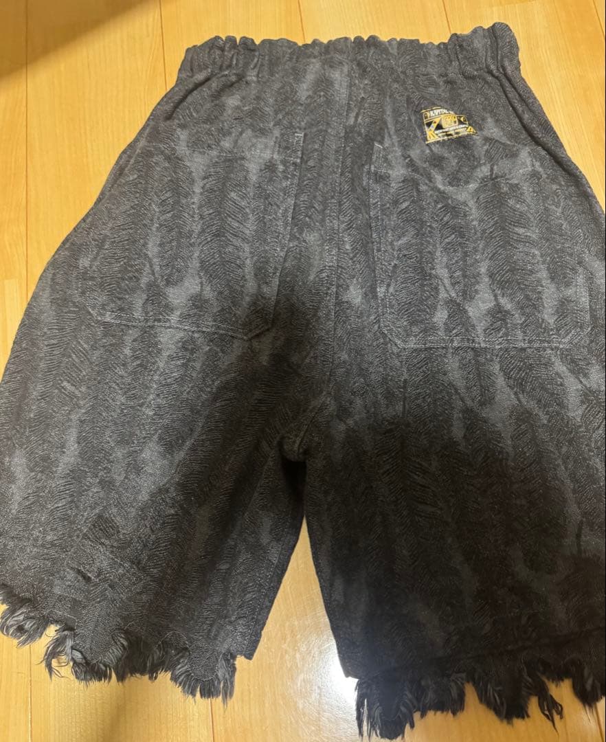 Kapital 12 oz. Magpie Denim W Knee 短パン