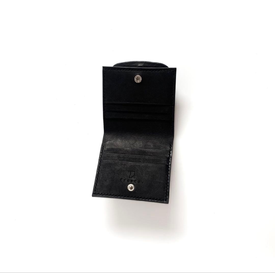 り*ご様 天溝がま口の二つ折り財布 【がま口ウォレット】 chroi's wal