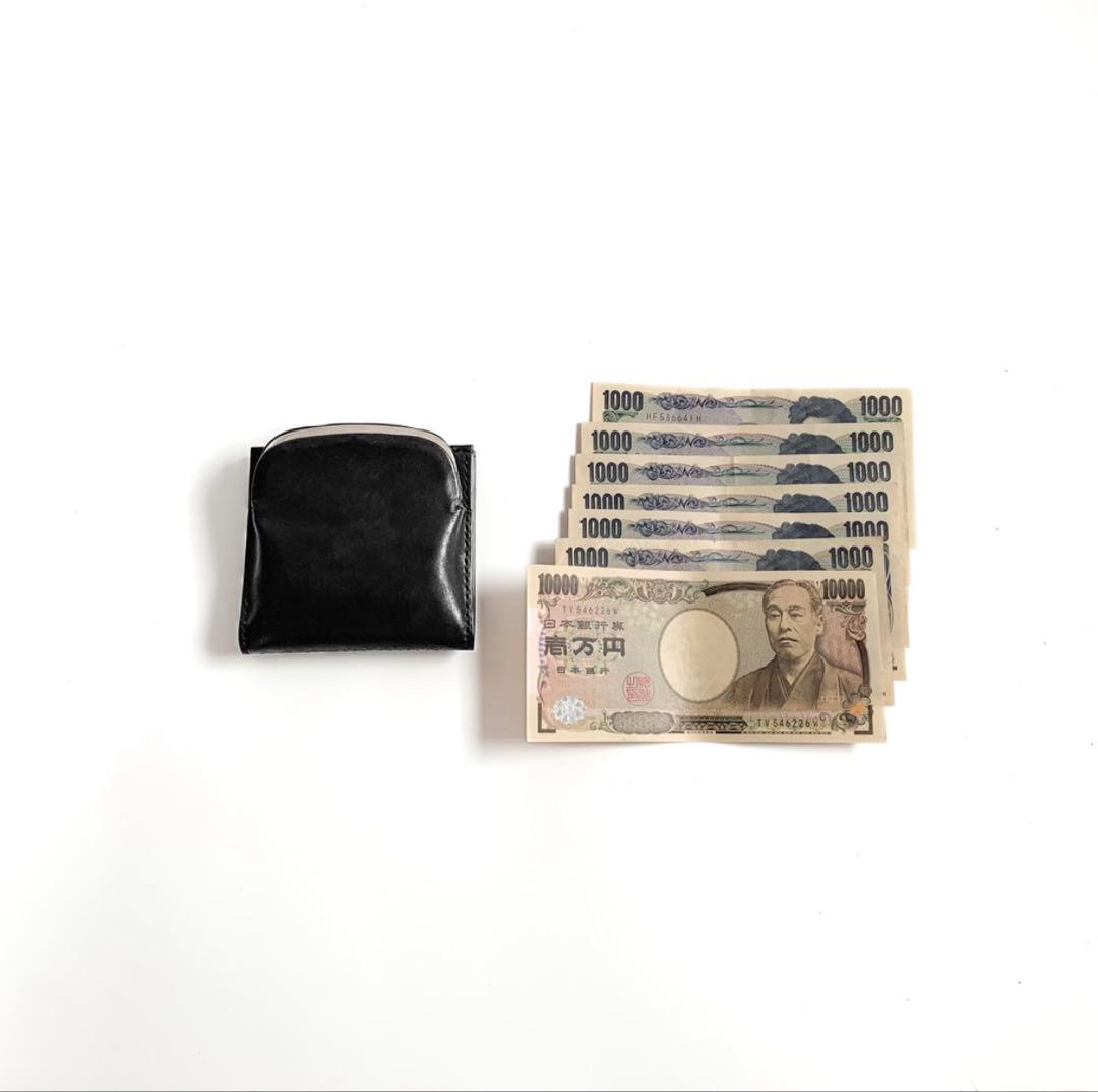 り*ご様 天溝がま口の二つ折り財布 【がま口ウォレット】 chroi's wal