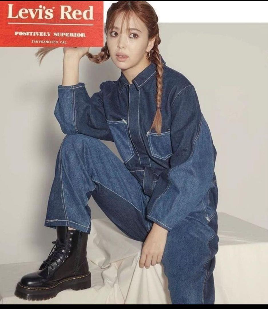 Levi's Red リーバイスレッド デニム オールインワン S 藤田ニコル