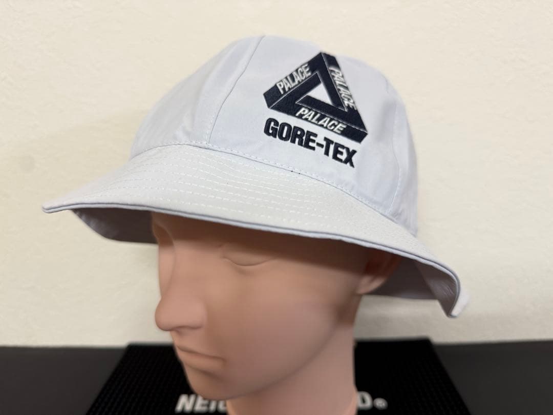 【未使用タグ付】L/XL palace GORE-TEX TEK 白 バケハ