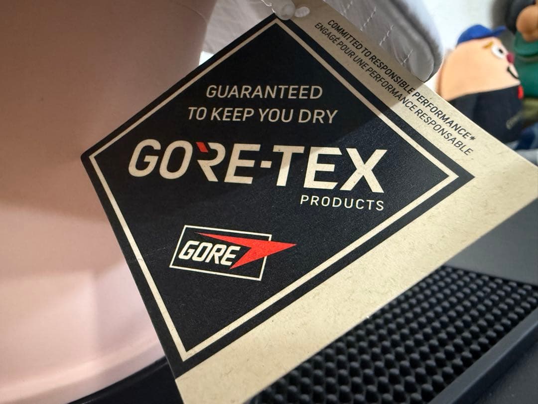 【未使用タグ付】L/XL palace GORE-TEX TEK 白 バケハ