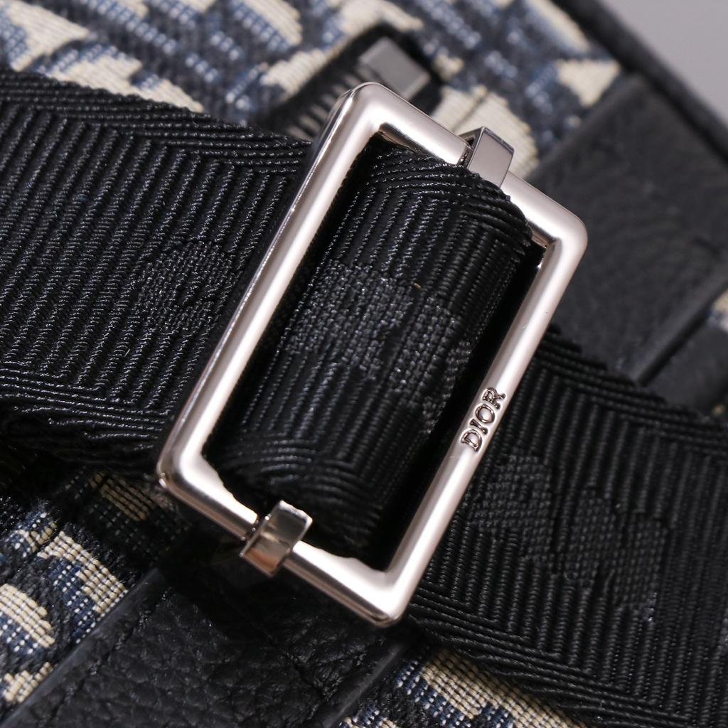 メッセンジャーバッグ ネイビー/ホワイト