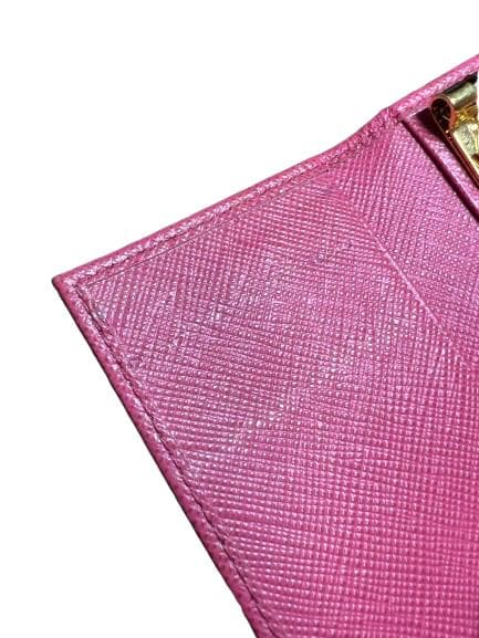 ★極美品★ PRADA プラダ キーケース 6連 ペオニア サフィアーノレザー